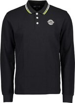 Blue Seven Poloshirt heren zwart LM - maat L