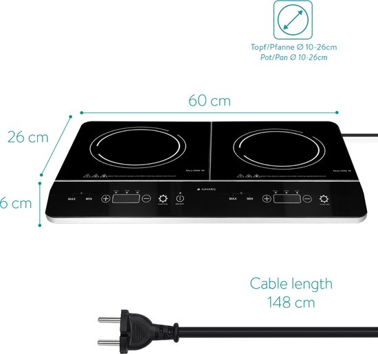 Plaque Induction Lidl Silvercrest Foyers Double Induction, 47% OFF