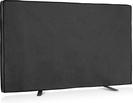 kwmobile tv hoes voor buiten - Compatibel met 43" TV - Outdoor beschermhoes voor televisie - In zwart