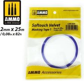 AMMO MIG 8240 Softouch Velvet Masking Tape No.1 - 2mm Tape