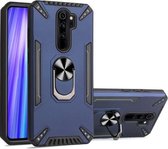 Voor Xiaomi Redmi Note 8 Pro PC + TPU-beschermhoes met 360 graden draaibare ringhouder (koningsblauw)