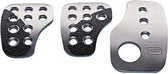 Stuurhoes SET OMP Racing Zilver (3 uds)