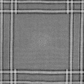 Bandana Zakdoek Ruit Print Zwart Wit