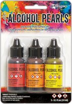 Ranger Alcohol Ink Pearls Kit 1 - Deception, Splendor, Alchemy - 3x14 ml