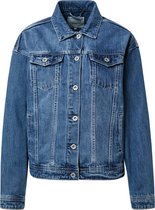 Hailys tussenjas lona Blauw Denim-Xs