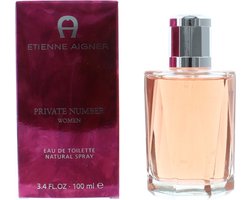 Etienne Aigner Private Number - Eau de Toilette voor vrouwen - 100ml