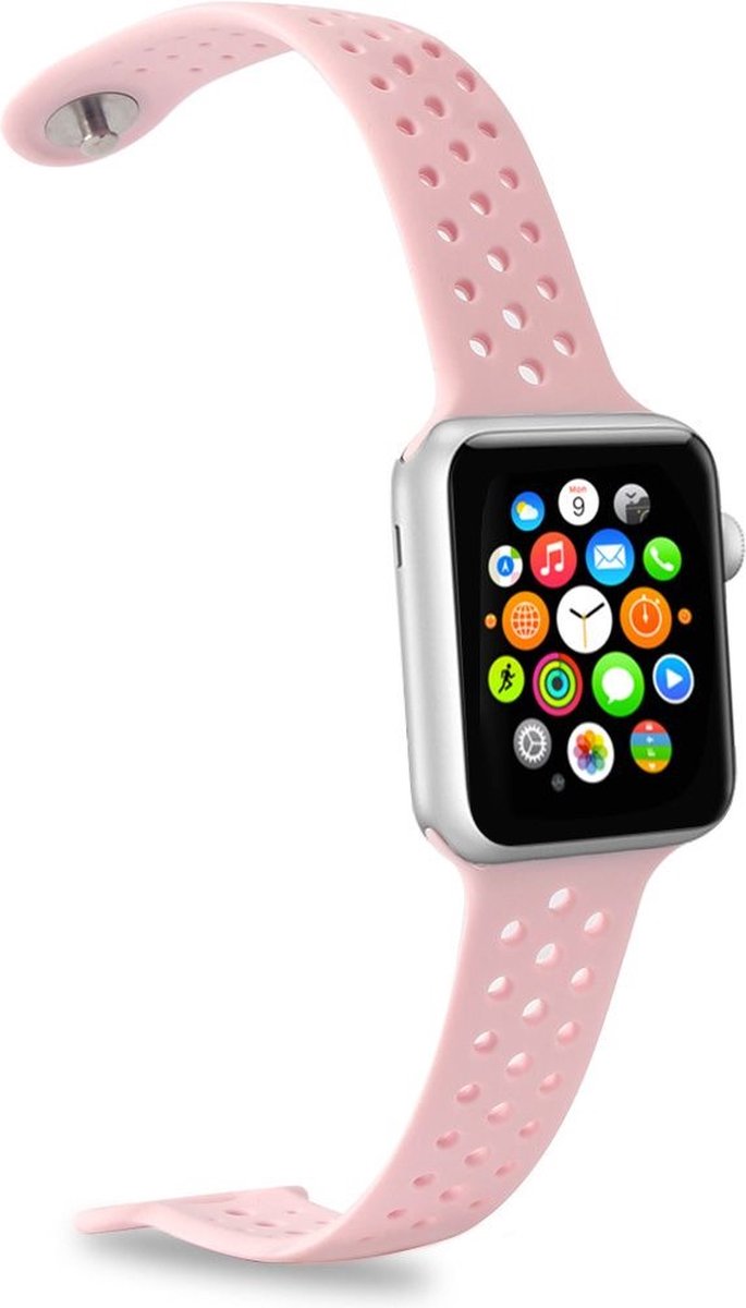 Horlogeband voor Apple Smartwatch, Roze - Celly