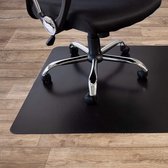 Bureaustoel Mat - Zinaps vloerbescherming Mat voor harde vloeren - bureaustoel onderlaag - vloermat - stoelpad - zwart - Polypropyleen - dikte: 1,9 mm. Verkrijgbaar in 3 maten (WK 02130)