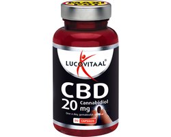 Lucovitaal CBD capsules 20 milligram Supplement - 90 capsules