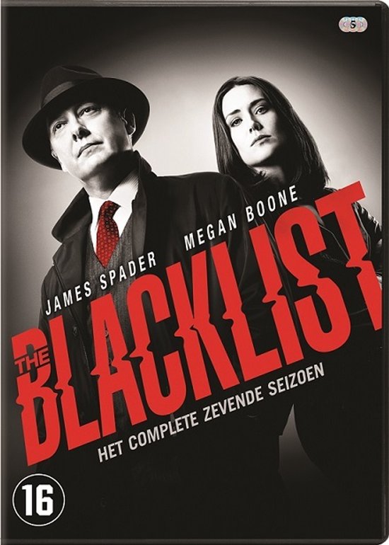 James Spader en Megan Boone in The Blacklist. Seizoen 7. Met 16+ keurmerk.