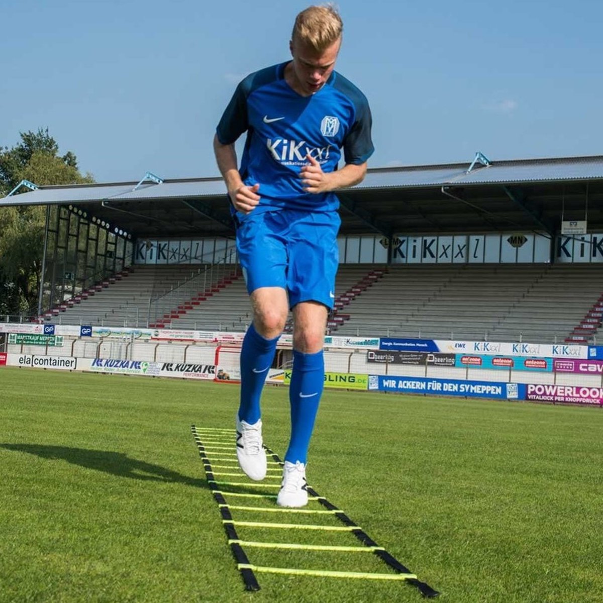 Cawila Loopladder - Speedladder - Agility Ladder - Trainingsladder | 4 meter vaste treden | Inclusief draagtas – foto 6