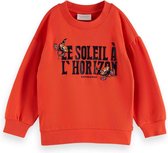 Scotch & Soda Trui meisje rood maat 116