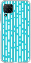 Smartphonebooster Telefoonhoesje - Back Cover - Geschikt Voor Huawei P40 Lite - White En White
