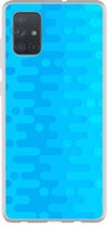 Smartphonebooster Telefoonhoesje - Back Cover - Geschikt Voor Samsung Galaxy A71 - Blue En Blue