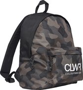 ColourWear Essential Backpack - Rugzak - Unisex - Camo Dark Khaki - Maat 20 Liter