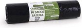 Vuilniszakken Eco Green Time 100 L Zwart (10 Uds)