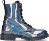 Red-Rag 12098 Veterboots - Laarzen Met Veters - Meisjes - Multi - Maat 33