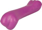 Flamingo Rubber Bone Nr2 12 Cm - Paars