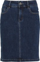 Cassis - Female - Jeansrok  - Donker denim