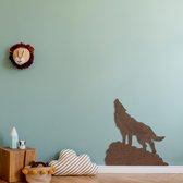 Wolf | houten wanddecoratie| Geproduceerd in Nederland | Kaboomlaser