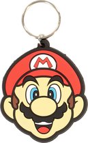 Sleutelhanger - Super Mario: Mario - rubber - metalen ring