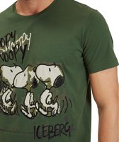 Iceberg T-shirt Snoopy Militare Green