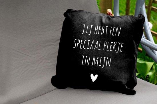 Sierkussen Buiten - Een speciaal plekje in mijn hart - Quotes