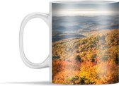 Mok - Het landschap in herfstkleuren bij de Amerikaanse Blue Ridge Parkway - 350 ml - Beker