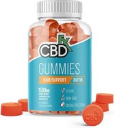 CBDfx CBD Gummies Hair&Nail Support Biotine 60 stuks