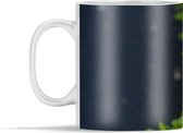 Mok - Close up van groene Buxusblaadjes - 350 ml - Beker
