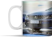 Mok - Peugeot 508 - Zwart - Logo - 350 ml - Beker
