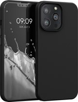 kwmobile telefoonhoesje voor Apple iPhone 13 Pro - Hoesje voor smartphone - Back cover in mat zwart