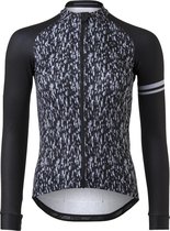 AGU Melange Fietsshirt Lange Mouwen Essential Dames - Zwart - XL