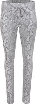 Zizo Broek Marlin L32 Lth Fa21 Mar 131 625 Snake Grey Dames Maat - W34