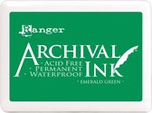 Ranger Archival Jumbo Ink pad - emerald groen