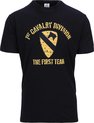 Fostex WWII Series - T-shirt 1st Cavalry Division (kleur: Zwart / maat: S)