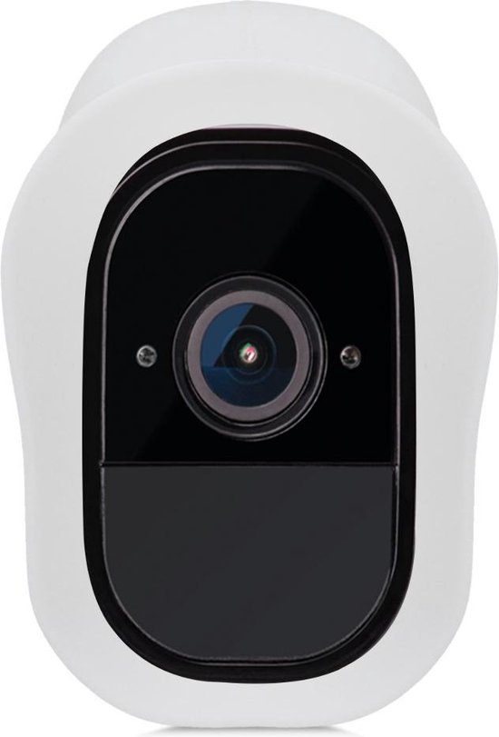 kwmobile 2x hoesje geschikt voor Arlo Pro / Pro 2 Smart - Siliconen hoes voor beveiligingscamera - Beschermhoes in wit — afbeelding 3