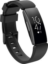 Fitbit Inspire Silliconen Horloge Bandje - Silliconen - Horloge Bandje - Polsband - Fitbit Inspire - Zwart