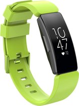 Bandje geschikt voor Fitbit ACE 2 - Maat L - Bandje - Horlogebandje - Siliconen - Groen