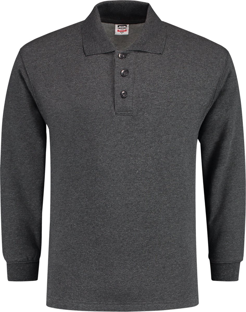 Tricorp Casual Polosweater - 301004 - Antraciet - maat L