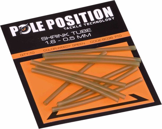 PolePosition Shrinktube 1.6mm Silty Brown van PolePosition — afbeelding 5