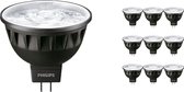 Voordeelpak 10x Philips LEDspot ExpertColor GU5.3 MR16 6.5W 930 36D (MASTER) | Warm Wit - Beste Kleurweergave - Dimbaar - Vervangt 35W