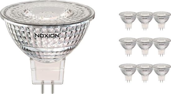 Voordeelpak 10x Noxion LED Spot GU5.3 MR16 7.8W 730lm 36D - 827 Zeer Warm Wit | Vervangt 50W.