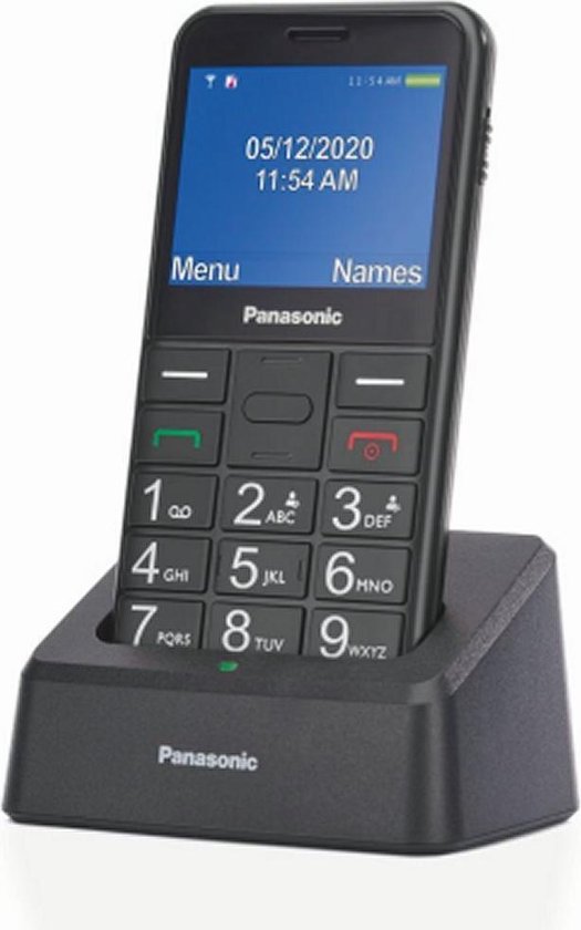 Panasonic KX-TU155EXB Zwart - Eenvoudige Mobiele Telefoon | bol.com