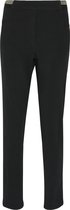 Cassis - Legging met ritsjes - Zwart