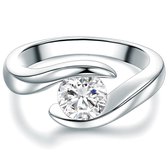 Tresor 1934 Solitaire ring