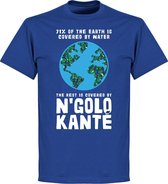 Covered By Kanté T-Shirt - Blauw - 4XL