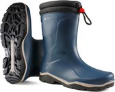 Dunlop - K354061 Blizzard Gevoerde Kinderlaars - Snowboots - Regenlaarzen - PVC - Blauw - Maat 35