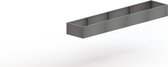 MySteel Verzinkt staal plantenbak Texas xxl 4000x800   - Hoogte: 800mm
