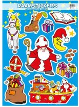 raamstickers Sinterklaas 30 x 42 cm vinyl